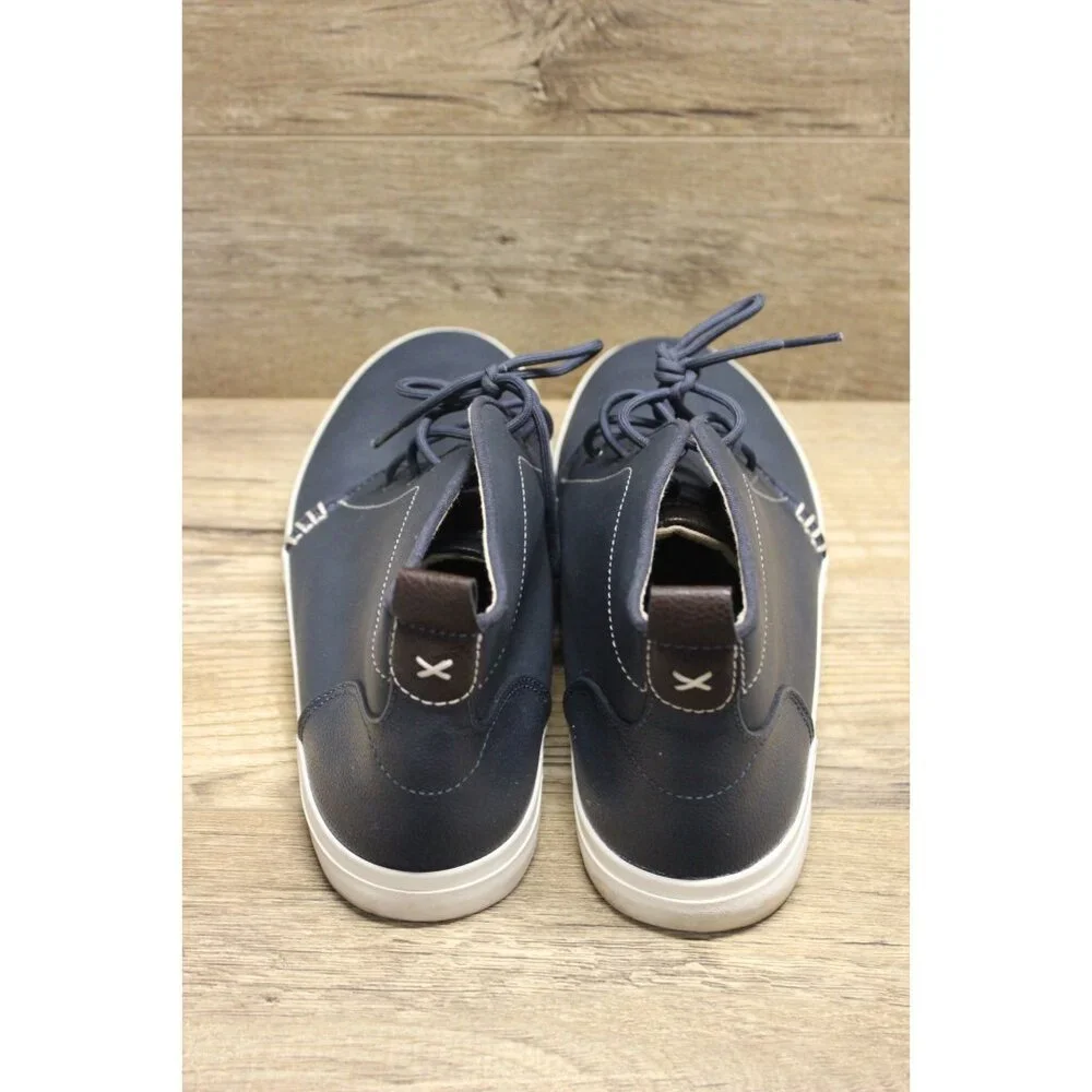 Goodfellow Co men's Louie navy blue chukka boots‎ ankle sneakers